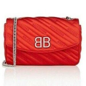 Balenciaga Round Quilted Jacquard Bb WOC